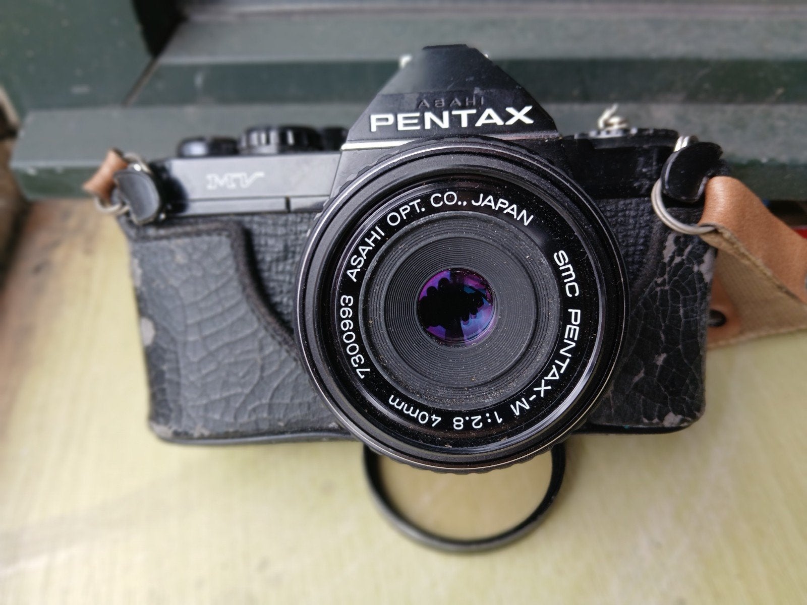 Pentax MV met SMC Pentax-M 40mm lens, Ophalen of Verzenden