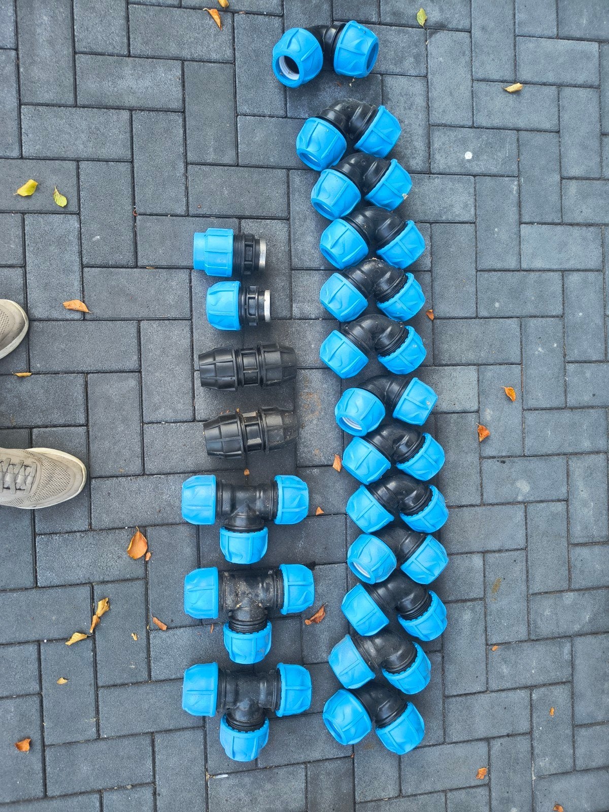 PE koppelingen 50mm en PE slang 50mm 100m - Nieuw, Ophalen, Overige materialen, 6 meter of meer, Overige typen