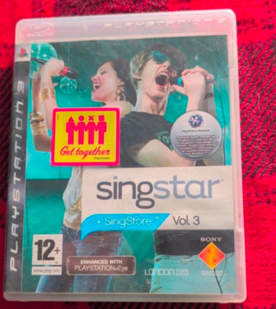 SingStar Vol. 3 - PlayStation 3 (PS3), Muziek, Gebruikt, 2 spelers, Eén computer