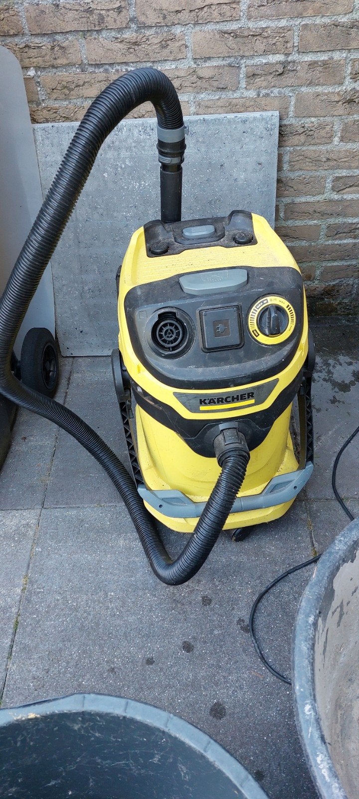Kärcher nat- en droogzuiger - Krachtige alleszuiger, Ophalen, Gebruikt, Kärcher, Industriële stofzuiger