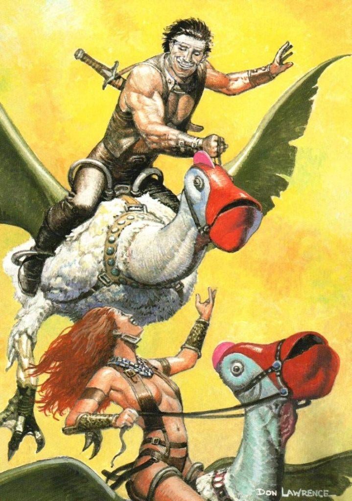 Don Lawrence -Big Baloon cartoon kaart, Verzamelen, Verzenden, 1980 tot heden, Ongelopen, Overige thema's
