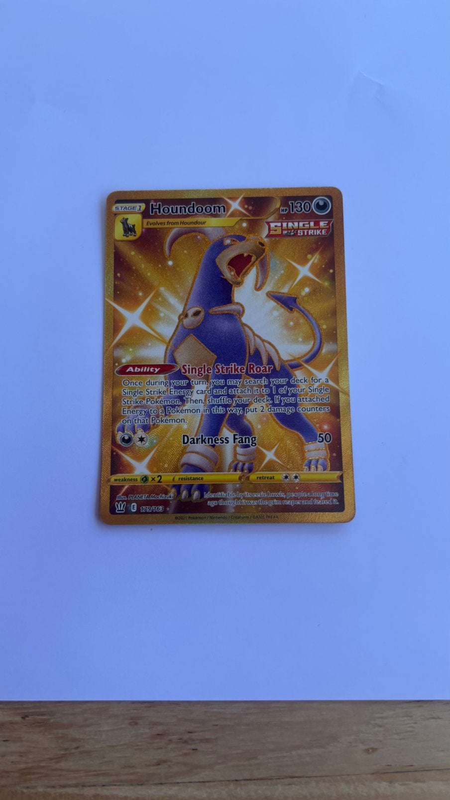 Houndoom 179/163, Ophalen of Verzenden, Zo goed als nieuw