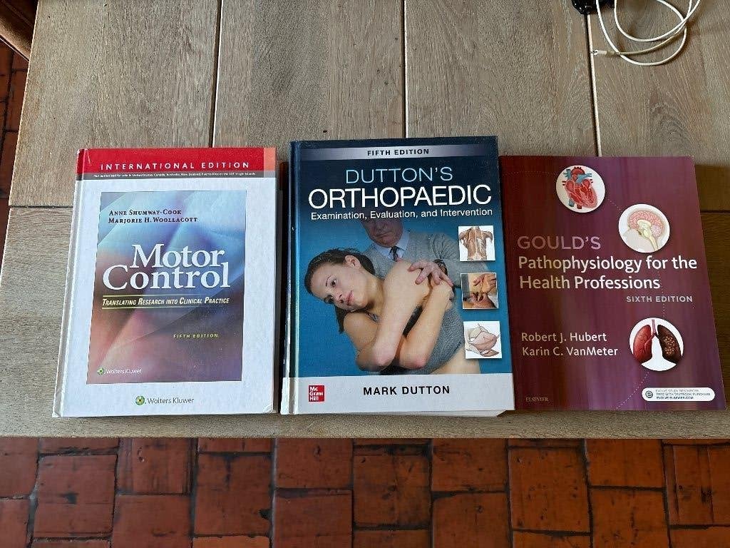 Fysiotherapie boeken Fontys, Boeken, Ophalen of Verzenden, Nieuw, Overige niveaus, Overige vakken