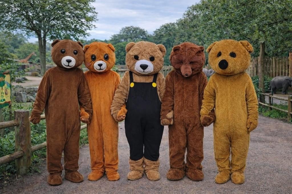 Bolleke, Bella, Pol & Brom & Grote Knuffelbeer, Ophalen of Verzenden, Zo goed als nieuw, Verjaardag