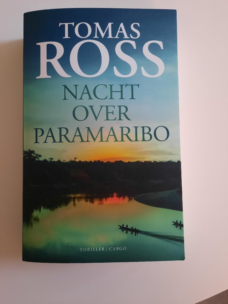 THRILLER; NACHT OVER PARAMARIBO, Ophalen of Verzenden, Zo goed als nieuw, Nederland, Tomas Ross