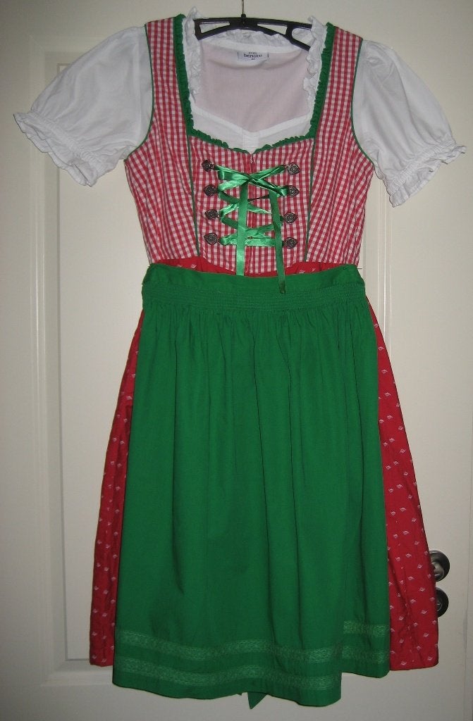 Dirndl jurk maat 42 - Oktoberfest kleding, Kleding | Dames, Maat 42/44 (L), Ophalen of Verzenden, Kleding, Gina Benotti