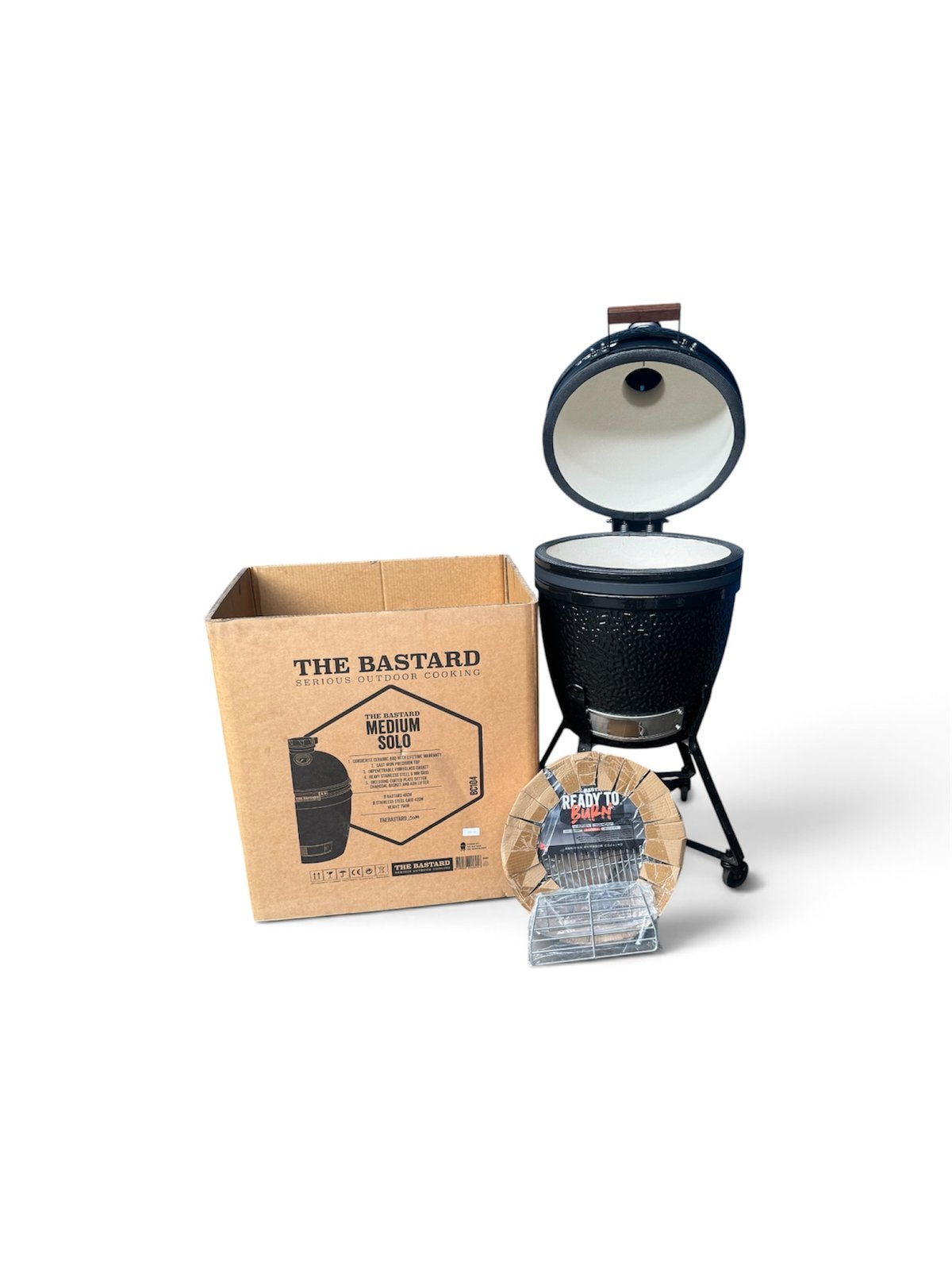 The basterd, medium solo barbecue, Ophalen, Nieuw, Met accessoires