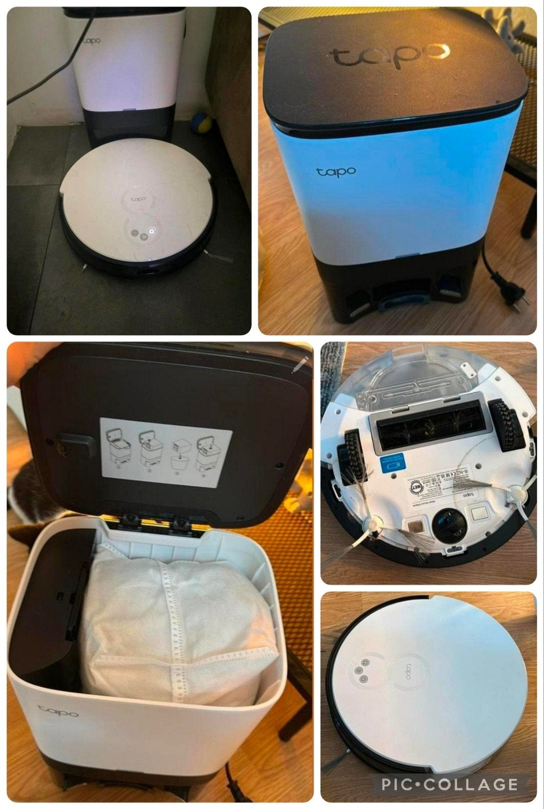 Tapo robotstofzuiger met dwijlfunctie, Ophalen of Verzenden, Zo goed als nieuw