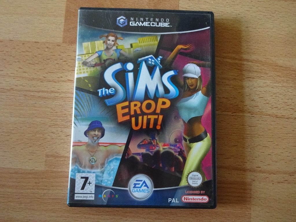 GameCube The Sims Erop Uit! , Nintendo GC Game, Spelcomputers en Games, Games | Nintendo GameCube, Gebruikt, 2 spelers, Ophalen of Verzenden