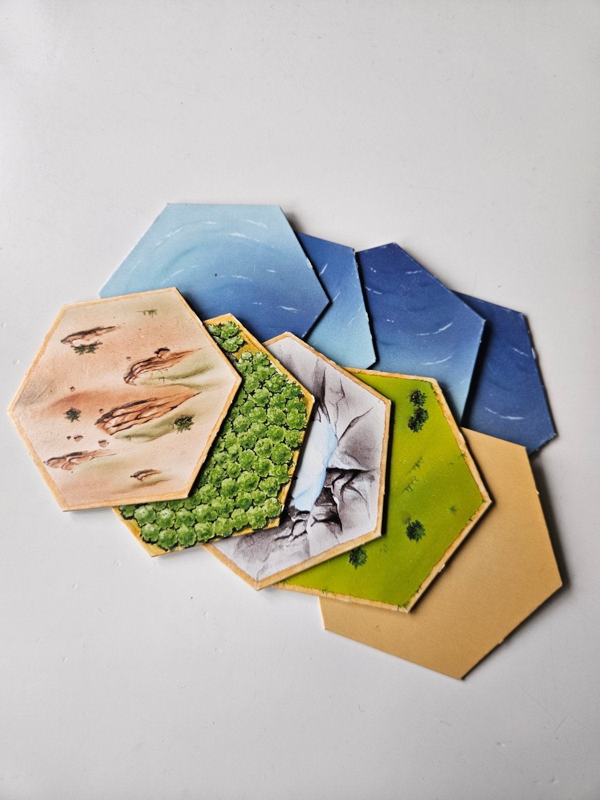 Zee- en landtegels - de Kolonisten van Catan, Hobby en Vrije tijd, Drie of vier spelers, Ophalen of Verzenden, 999 Games