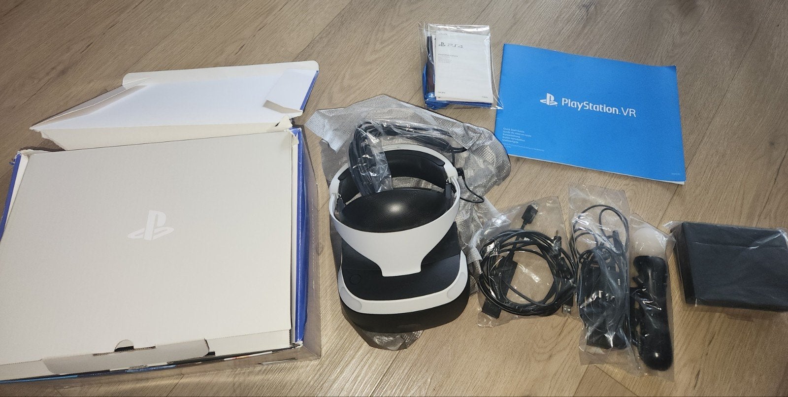 PlayStation VR (PS4) - Zo goed als nieuw, compleet, Spelcomputers en Games, Met games, Ophalen of Verzenden, Zo goed als nieuw