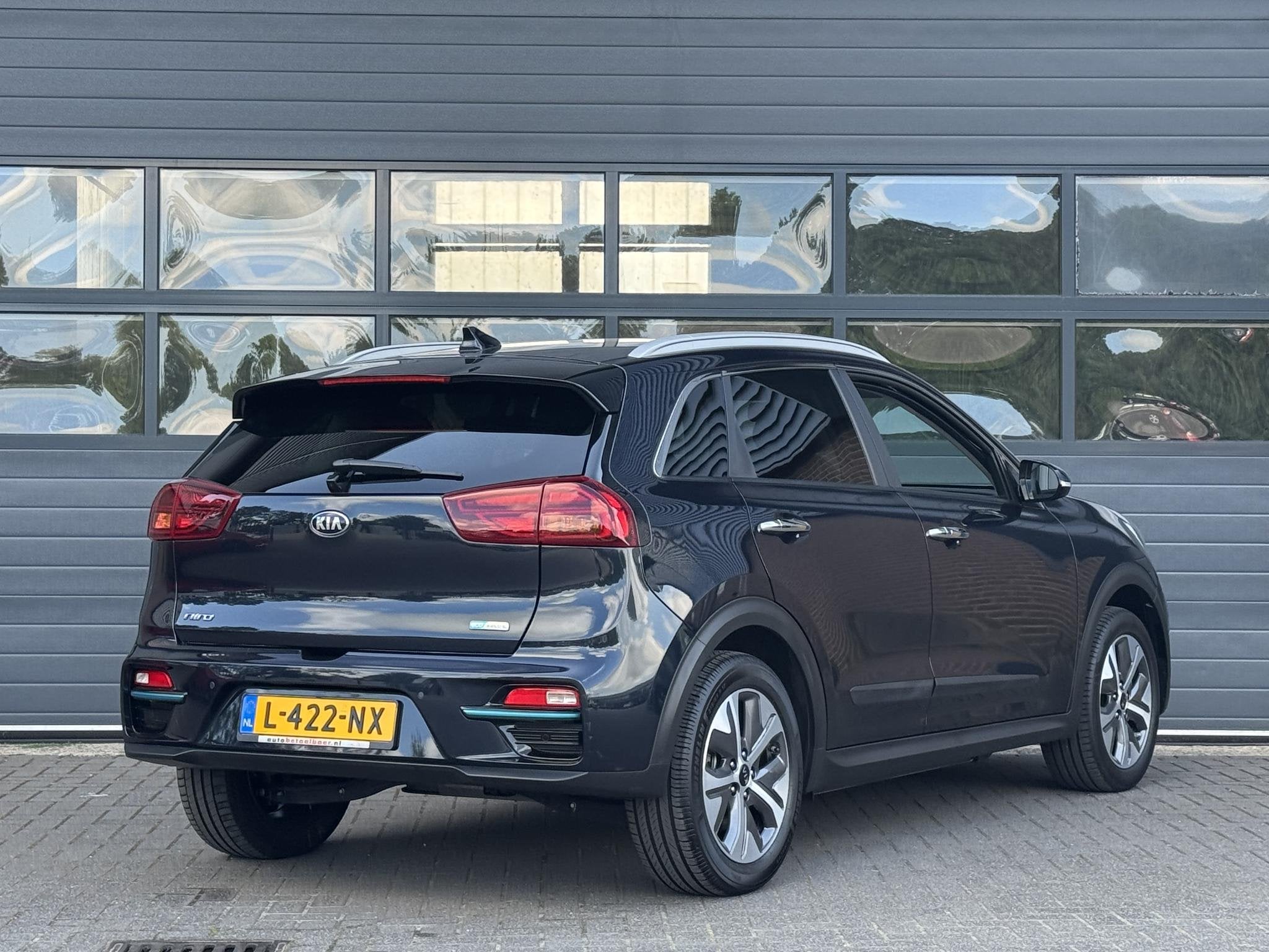 KIA E-NIRO DYNAMICPLUSLINE 64 kWh (100% SOH) I SCHUIF/KANTEL, Auto's, Gebruikt, Huisgarantie, 1712 kg, Met garantie (alle)