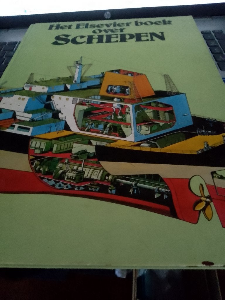 schepen boek   elsevier, Ophalen, Boot
