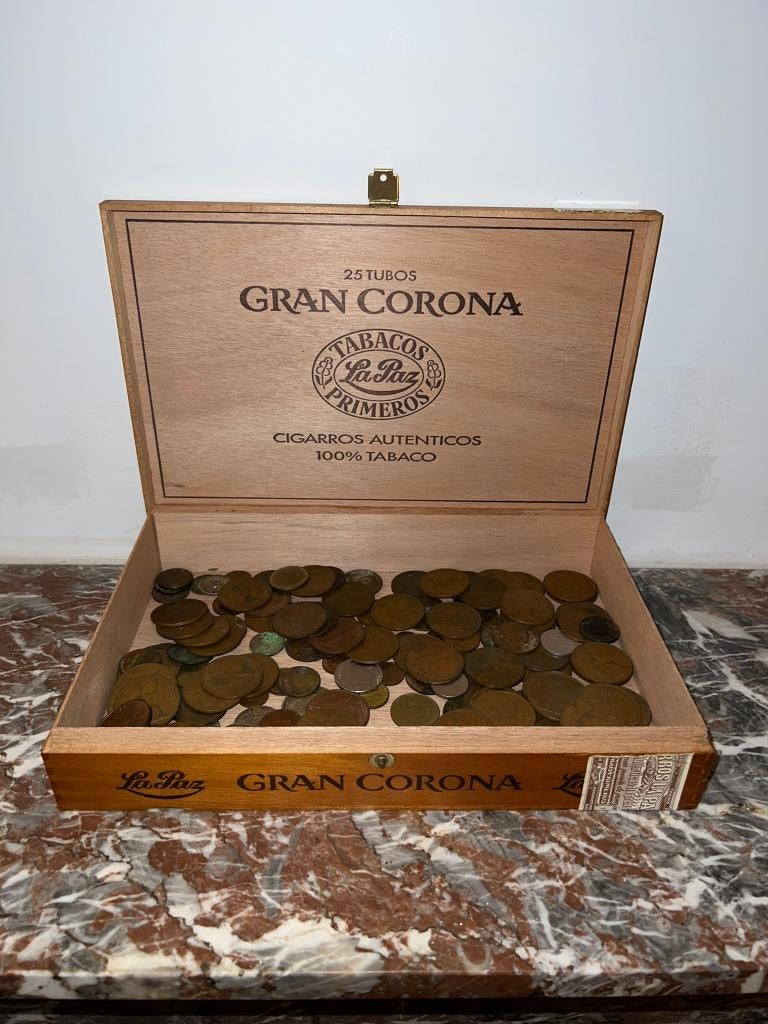 Internationale muntenpartij 150 stuks (1907–2004), Ophalen of Verzenden, Overige landen