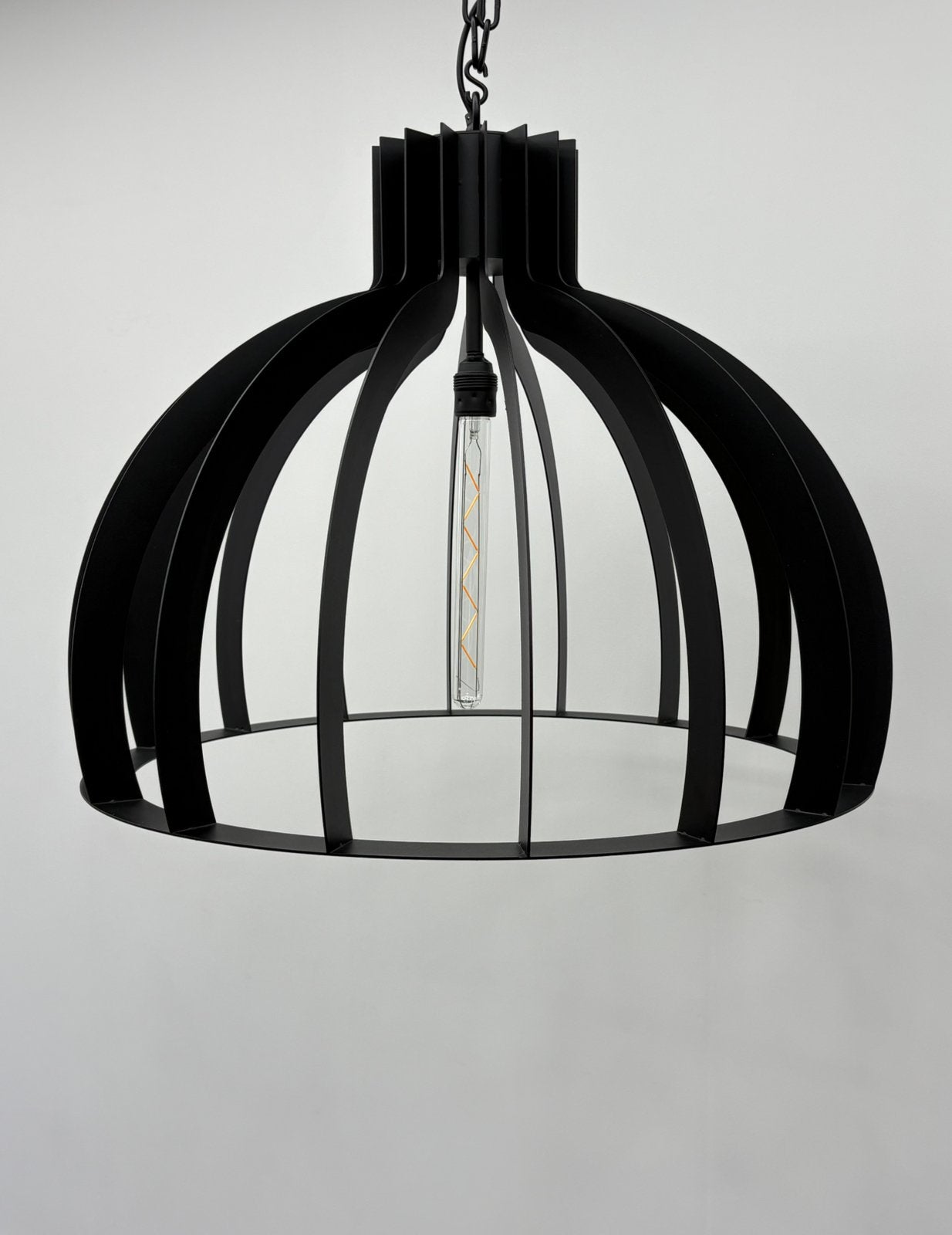 Ztahl Catania 8611 metalen design lamp, Ophalen, Zo goed als nieuw