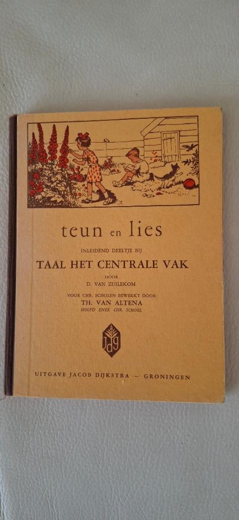 Oud school leesboekje (jaren 50), Antiek en Kunst, Antiek | Boeken en Bijbels, Ophalen of Verzenden, D. van Zuilekom