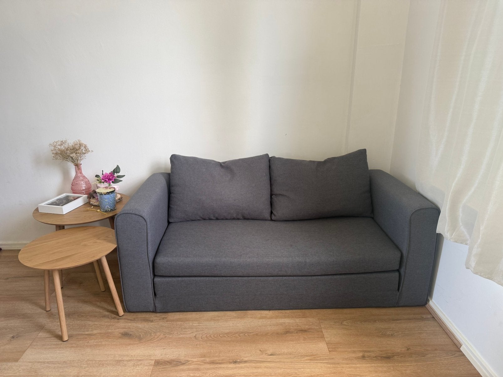 2 zits bank van JYSK, Ophalen, Zo goed als nieuw, Tweepersoons, 90 cm