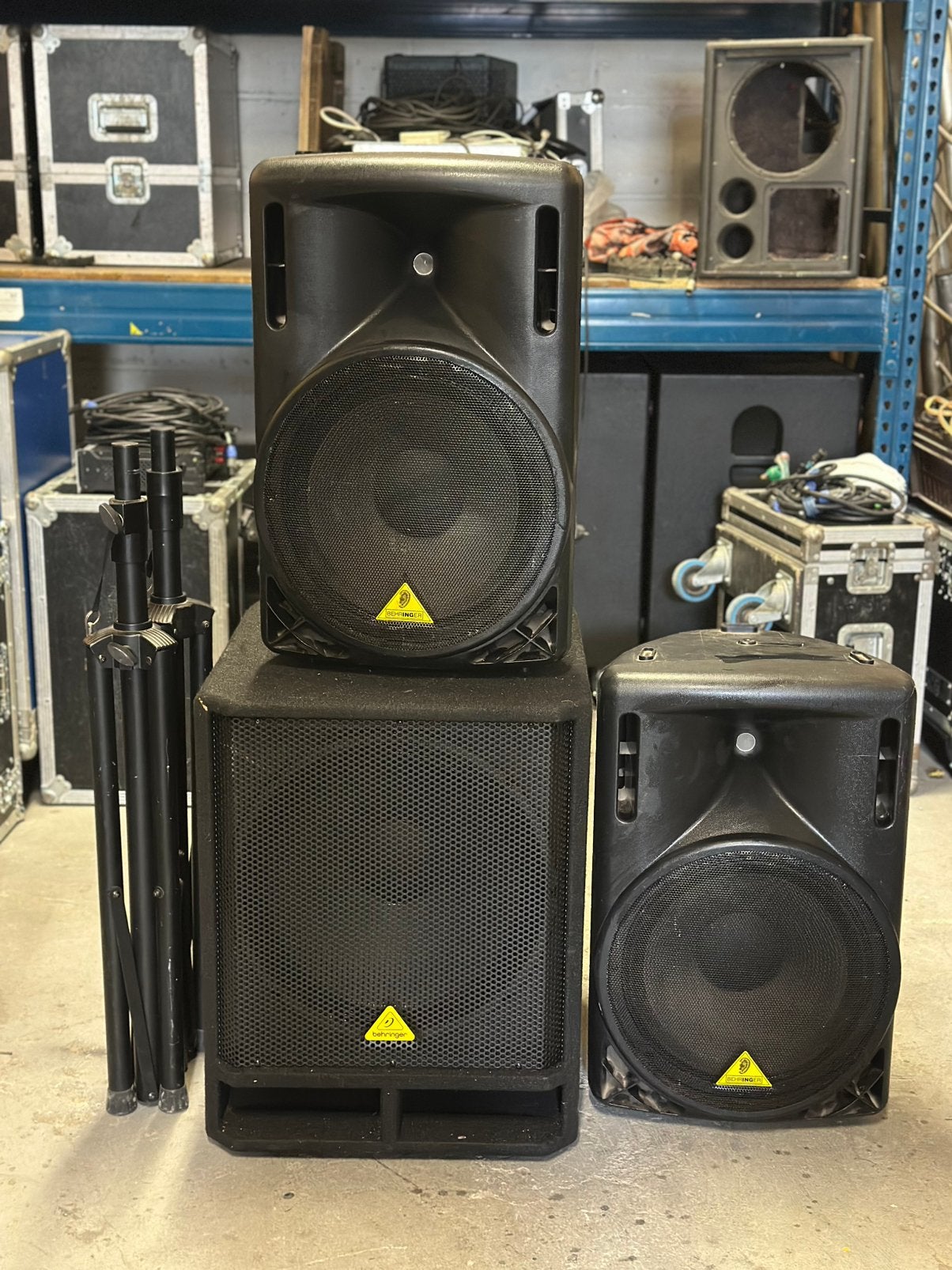 Behringer actieve geluidset kompleet, Audio, Tv en Foto, Luidsprekers, Overige merken, Gebruikt, Ophalen of Verzenden, 120 watt of meer