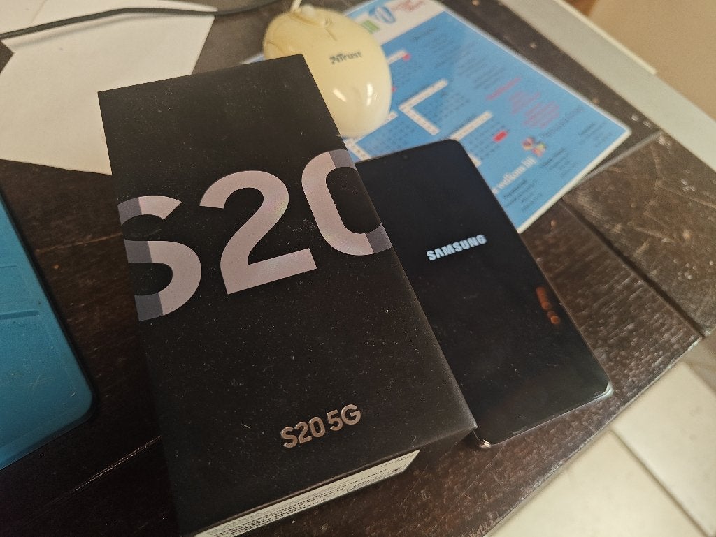 Samsung S20 5G, Telecommunicatie, Mobiele telefoons | Samsung, Ophalen, Touchscreen, Zo goed als nieuw, Zonder simlock