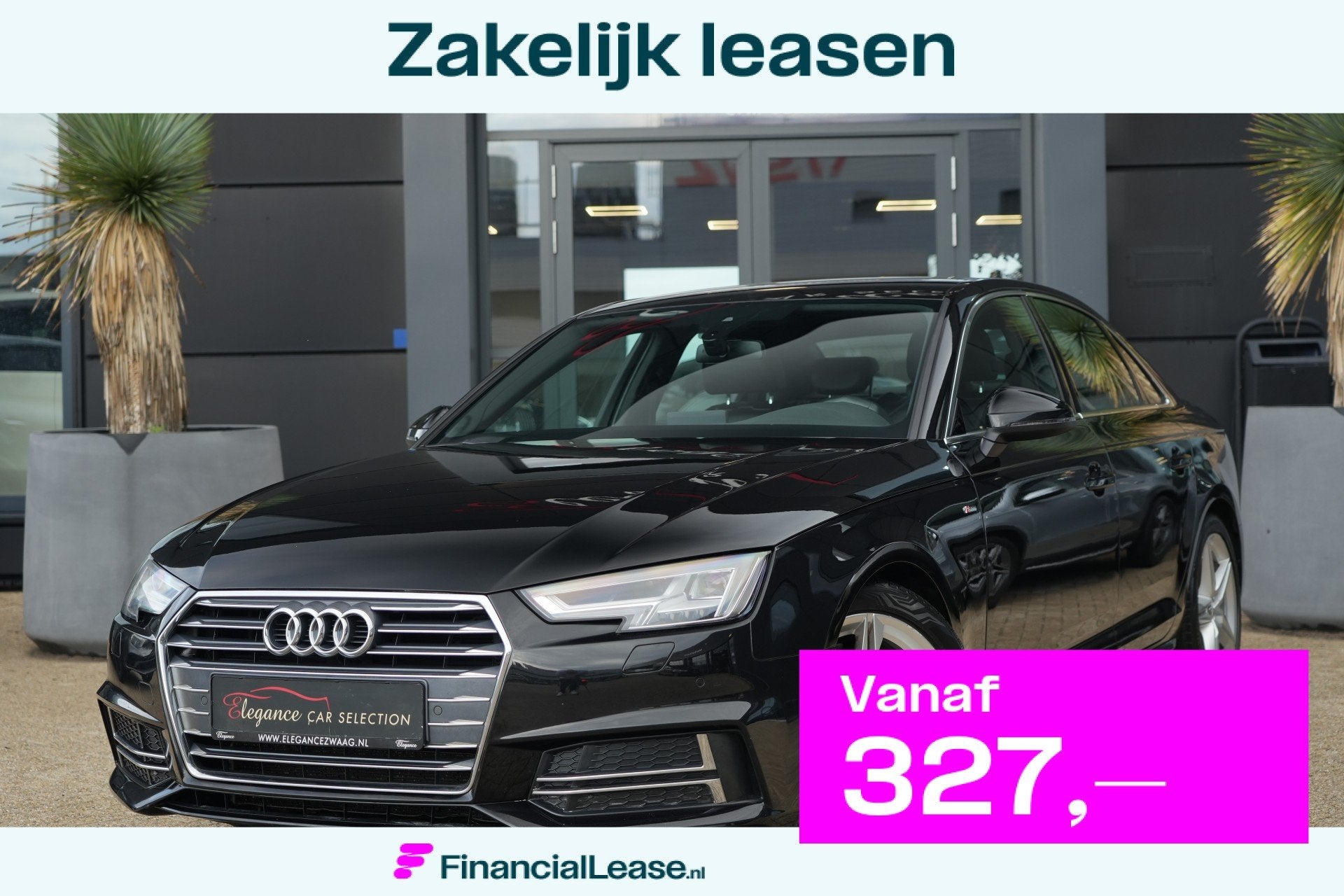 Audi A4 Limousine 1.4 TFSI Sport S line Black Edition | 150, Gebruikt, 150 pk, A4, Zwart