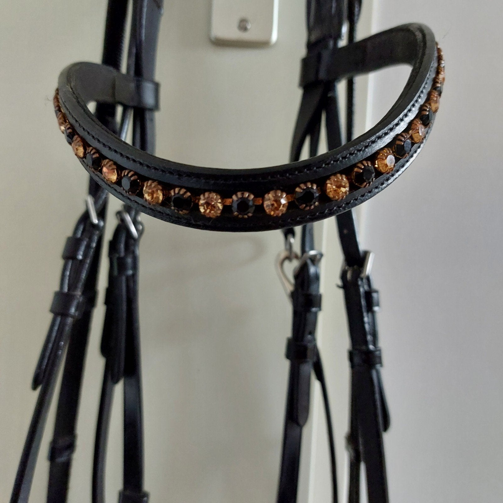 Hoofdstel HORSEGEAR HGLembut Soft Zwart, Ophalen of Verzenden, Zo goed als nieuw, Dressuur