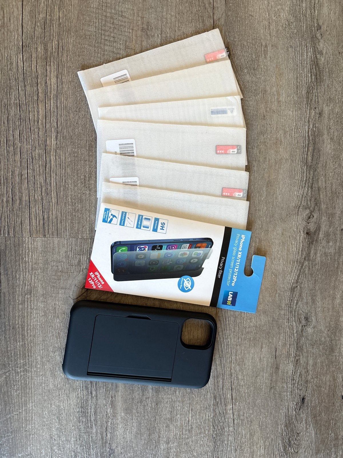 Telefoon hoesje iphone 11 + screenprotectors, Ophalen of Verzenden, Nieuw