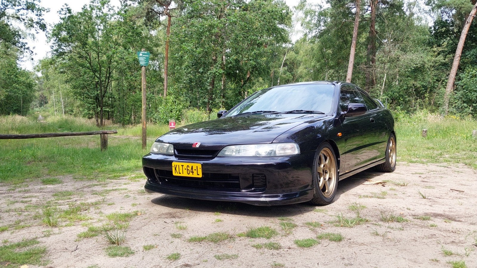 Honda Integra Type-R DC2 JDM 1997, 4 stoelen, Zwart, 1797 cc, Particulier