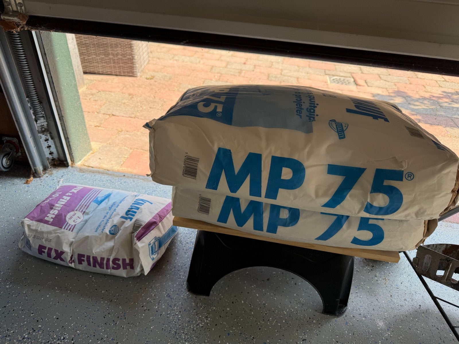 Knauf MP 75 en Fix & Finish - Nieuw, Ophalen, Overige typen, Nieuw, Minder dan 20 cm