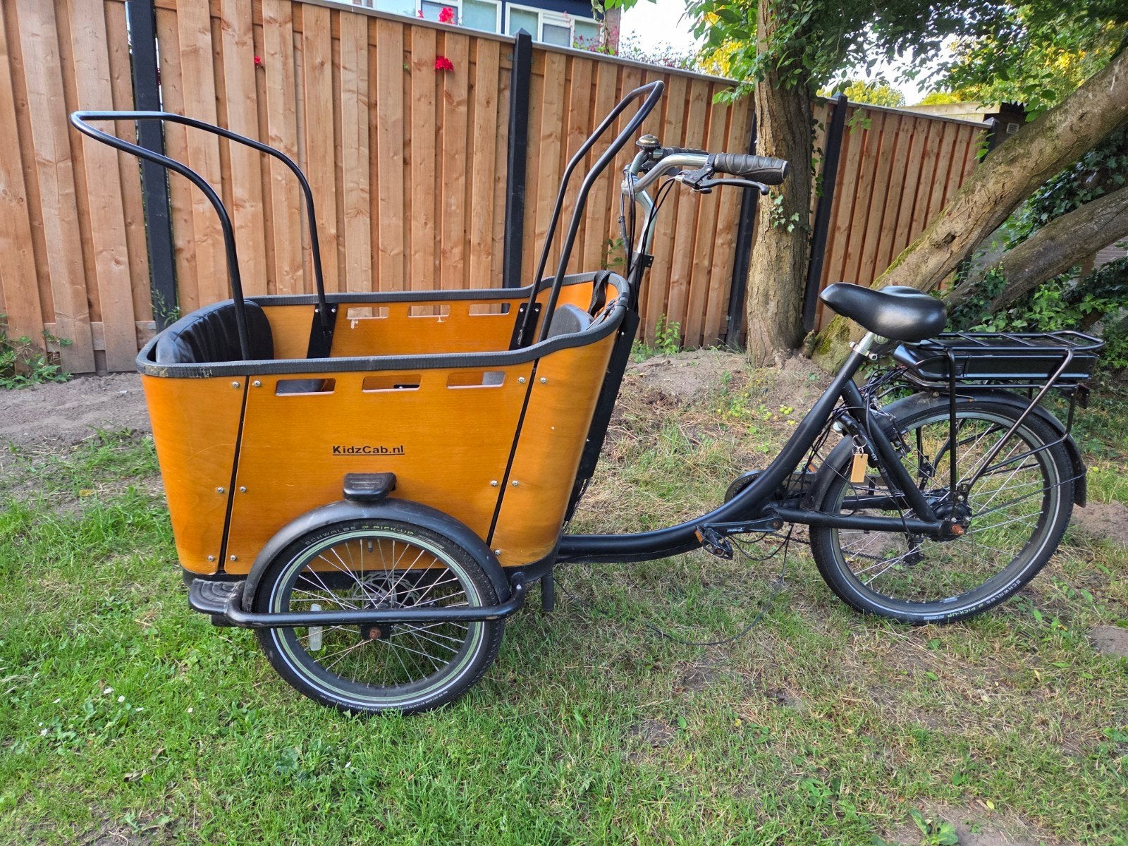Bakfiets te koop voor de handige klusser €500, Ophalen, Gebruikt, 4 kinderen of meer