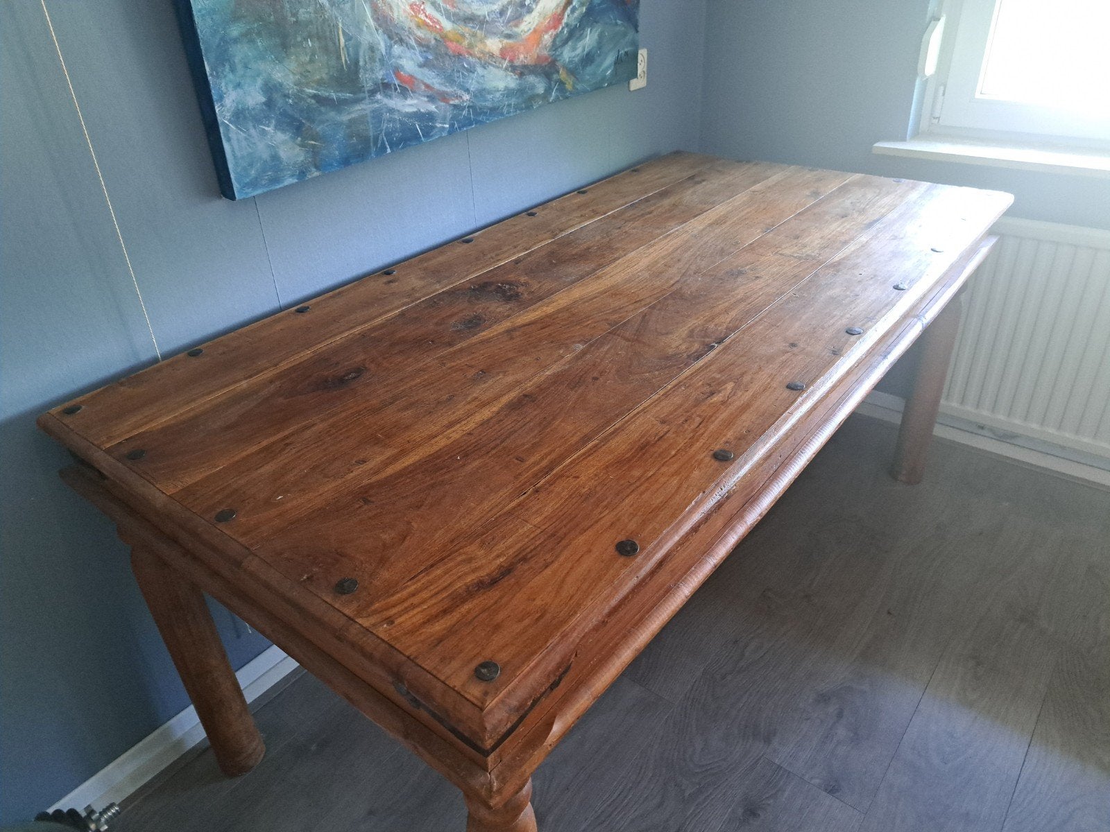 Koloniale tafel, Ophalen, Gebruikt, Koloniaals, 50 tot 100 cm