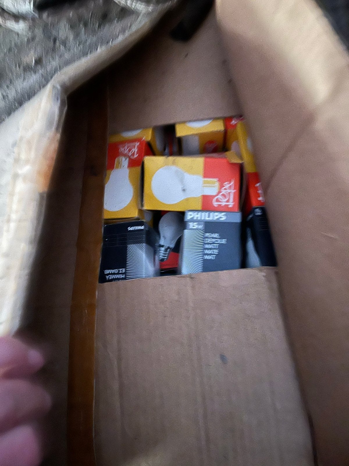 Grote partij gloeilampen 15w Philips Osram - lampfittingen, Ophalen, Gebruikt