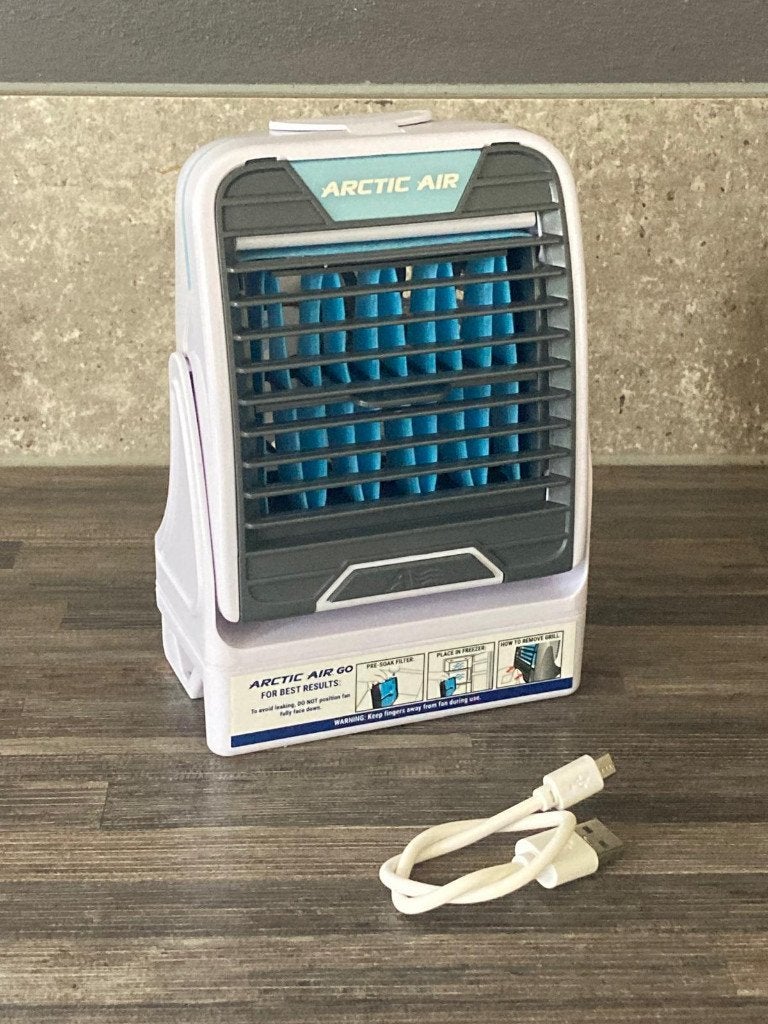 Arctic Air Go - compacte mobiele oplaadbare aircooler NIEUW, Witgoed en Apparatuur, Airco's, Minder dan 60 m³, Nieuw, 3 snelheden of meer