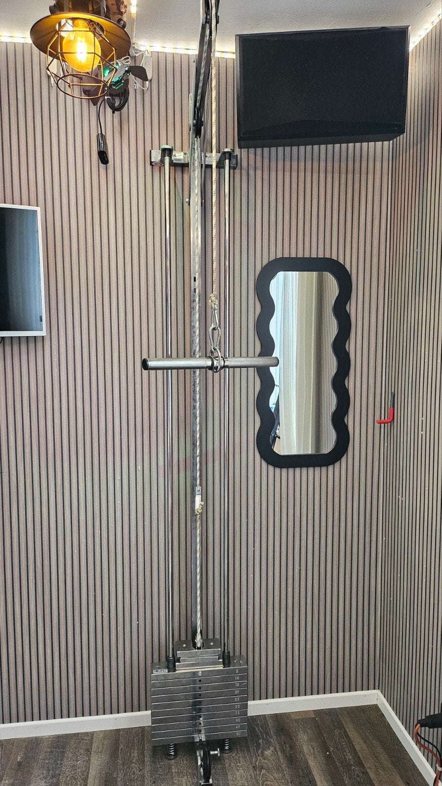 Komeet Krachtstation - Lat Pulldown & Roeien, Ophalen