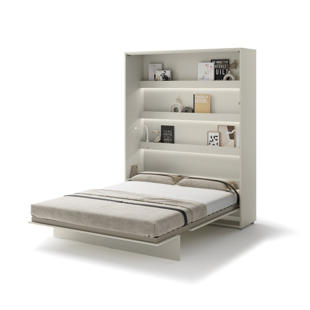 Concept opklapbed verticaal - 160x200 - Cashmere, Huis en Inrichting, Slaapkamer | Bedden, Niet ingevuld, Niet ingevuld, Niet ingevuld