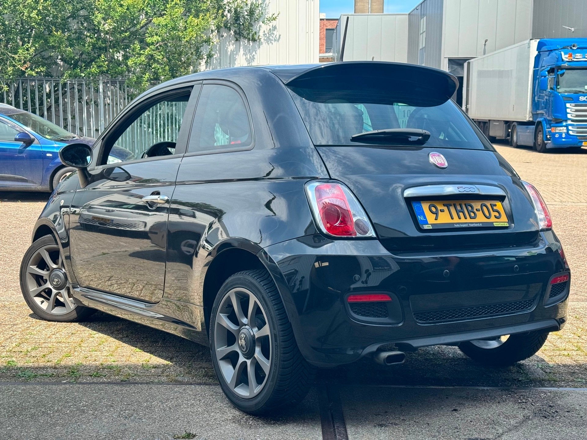 Fiat 500 0.9 | TwinAir | 500S | ABARTH UITVOERING | PARKEERS, Auto's, Voorwielaandrijving, Gebruikt, Bedrijf, Handgeschakeld