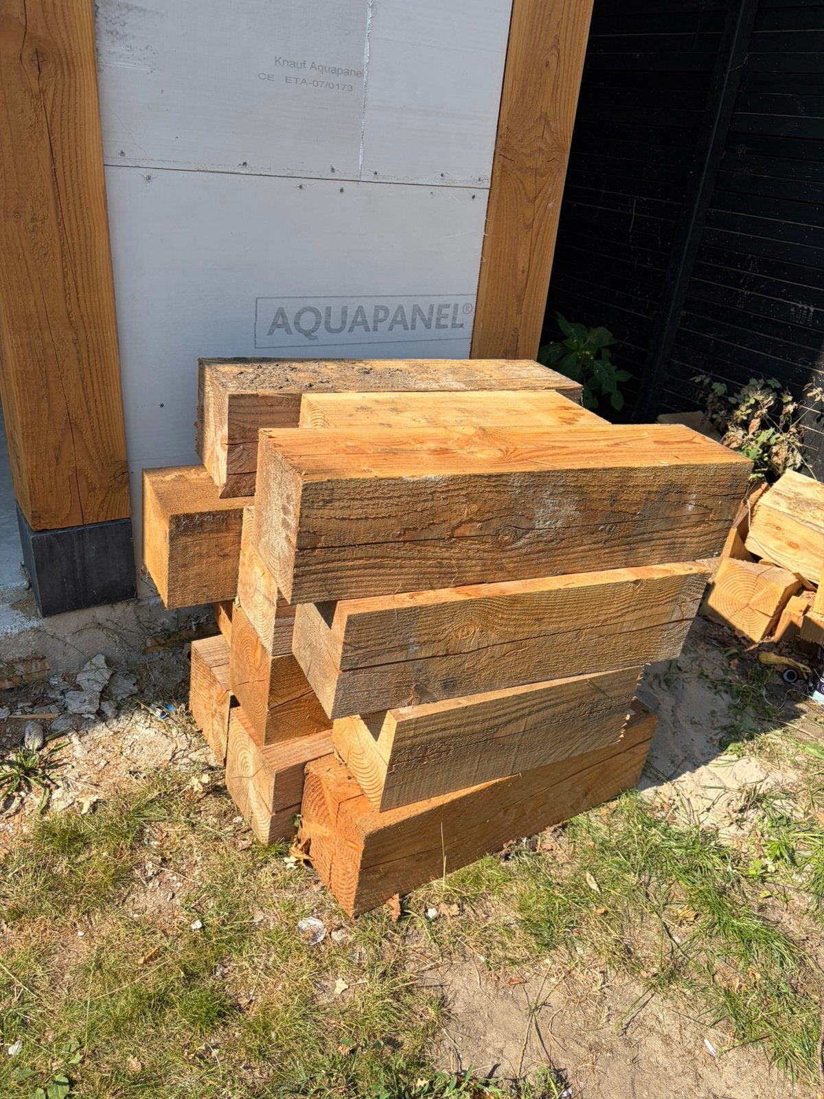 Douglas balken 20 x 20 brandhout, Doe-het-zelf en Verbouw, Hout en Planken, Ophalen of Verzenden, Zo goed als nieuw, 50 mm of meer