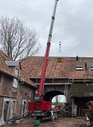 bouwkraan, Zakelijke goederen, Machines en Bouw | Kranen en Graafmachines, Ophalen, Hijswerktuig