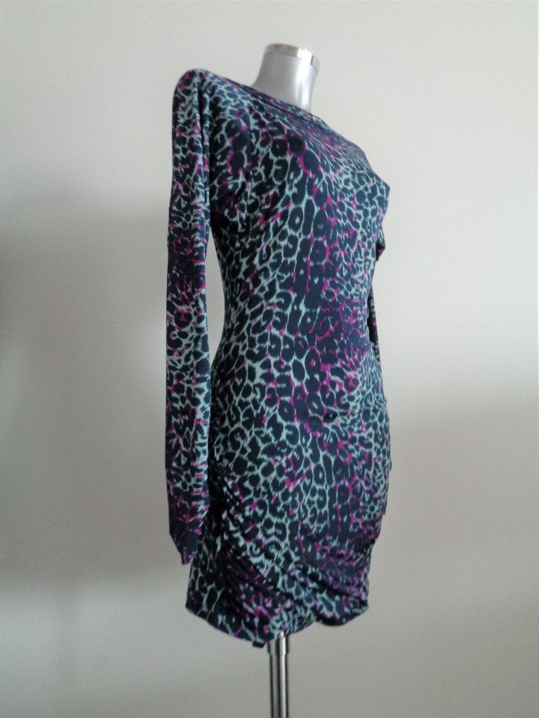BCBG Maxazria designer jurk, maat medium, NIEUW, Maat 38/40 (M), Blauw, Nieuw, Ophalen of Verzenden