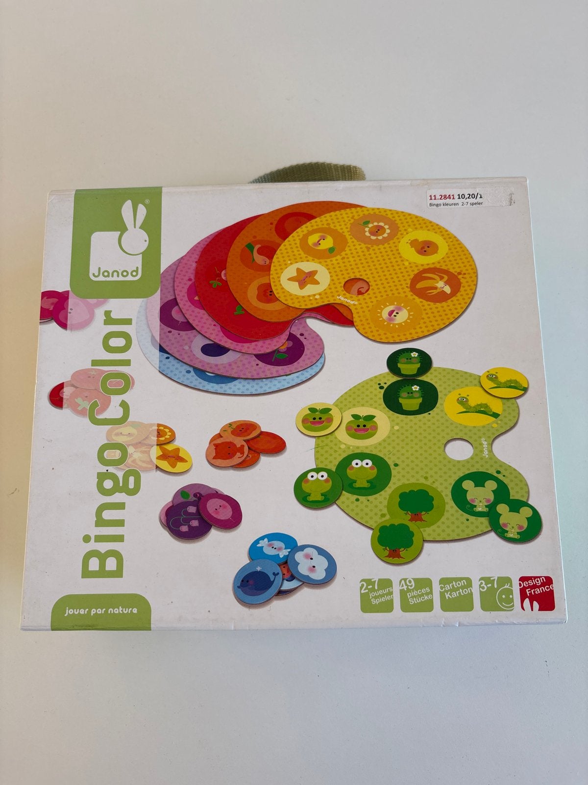Janod Bingo Color educatief spel voor kinderen, Hobby en Vrije tijd, Drie of vier spelers, Ophalen of Verzenden, Zo goed als nieuw