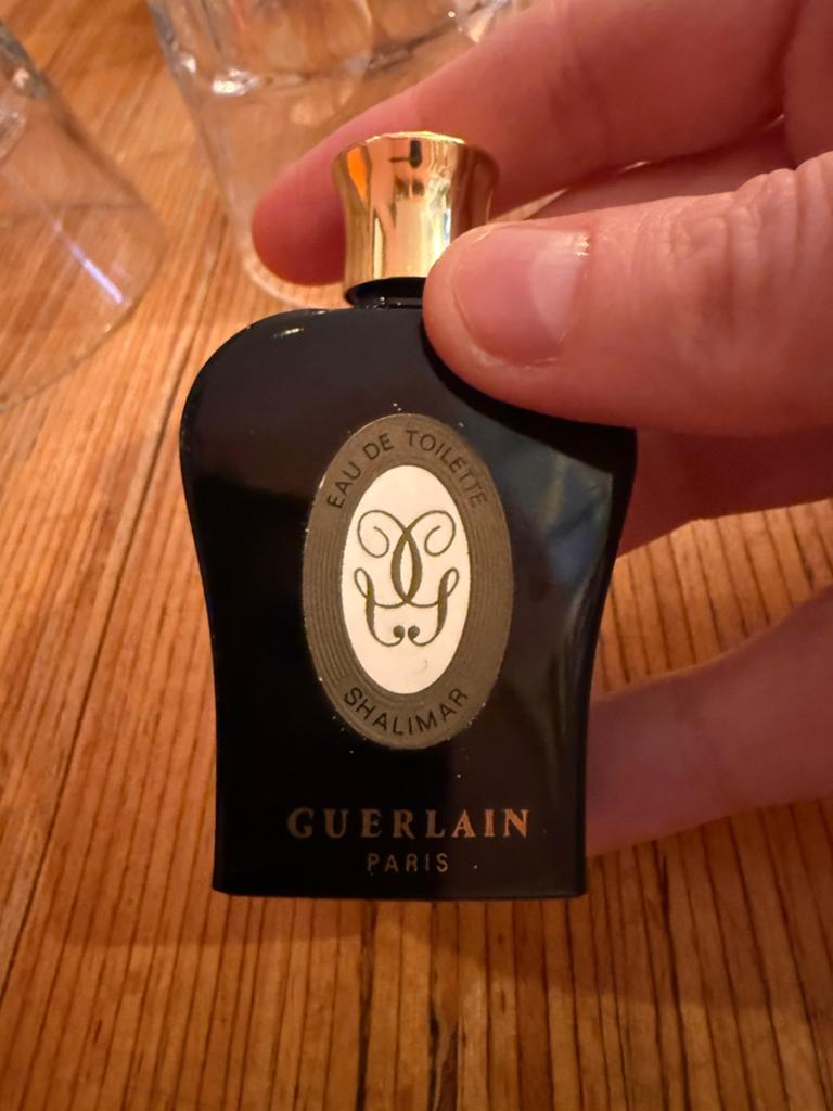 Vintage Guerlain Shalimar EDT 15ml flacon, Ophalen of Verzenden, Zo goed als nieuw