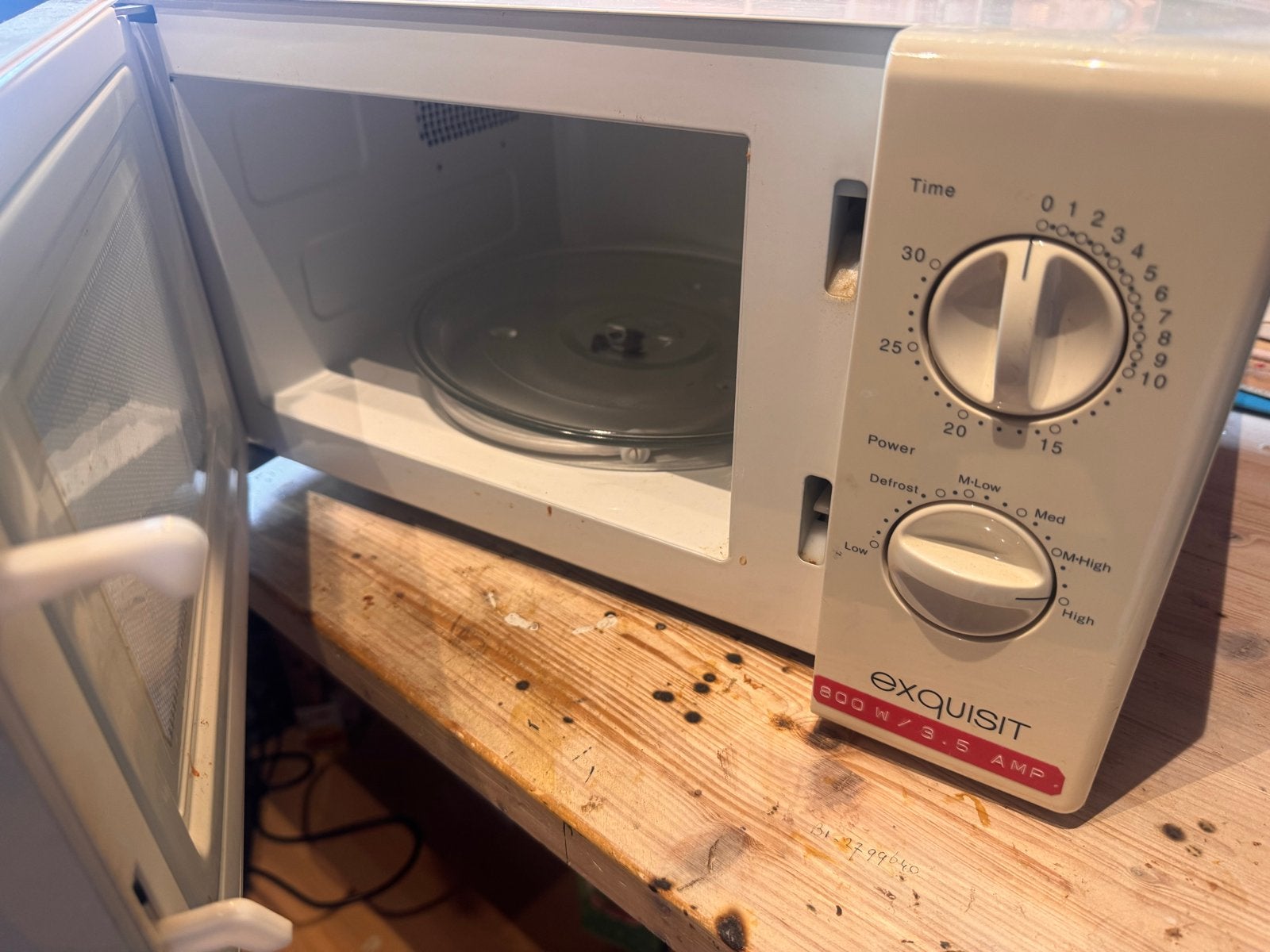 Exquisit magnetron - Goed onderhouden en werkend, Gebruikt, Minder dan 45 cm, Ophalen of Verzenden, Magnetron