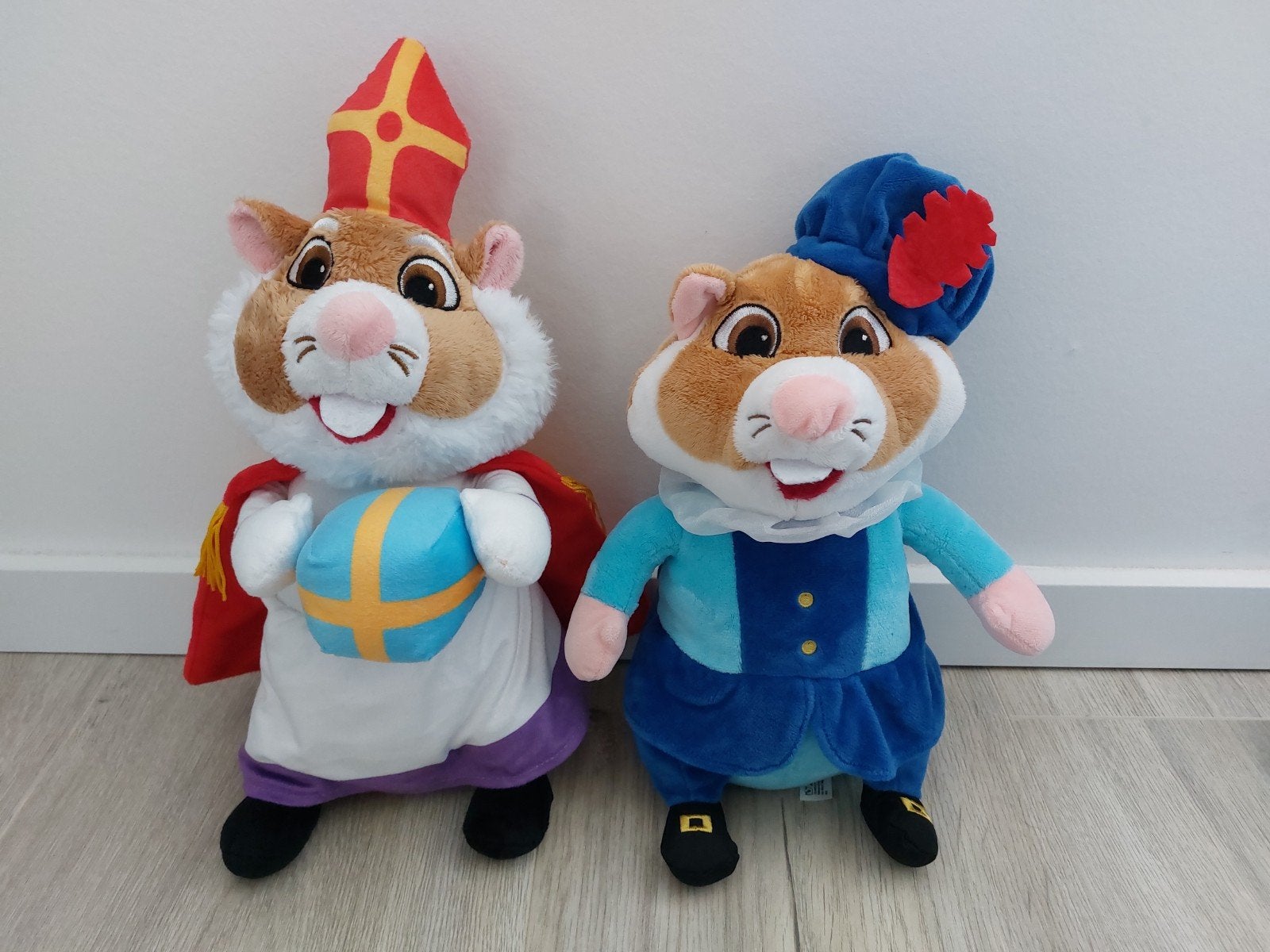 Knuffel Albert Heijn Ah hamster Sint piet Sinterklaas L619, Ophalen of Verzenden, Zo goed als nieuw, Overige typen