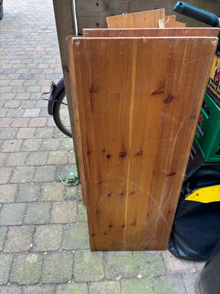 6 Beukenhouten meubelpanelen - Ideaal voor diverse projecten, Ophalen, Gebruikt, Minder dan 25 mm, Plank