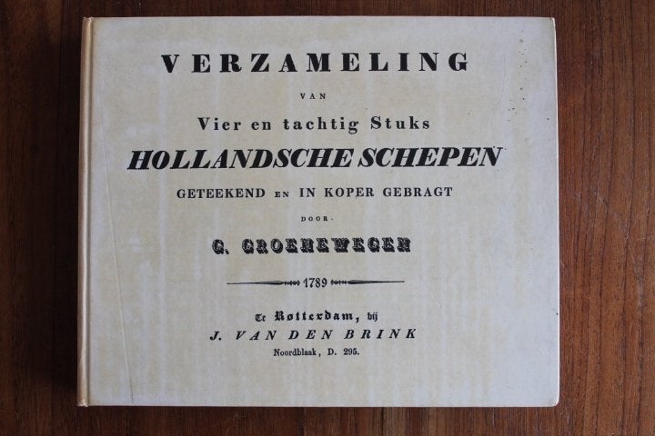 Verzameling Hollandsche Schepen 1789 (facsimile v1) maritiem, Ophalen of Verzenden, Gelezen