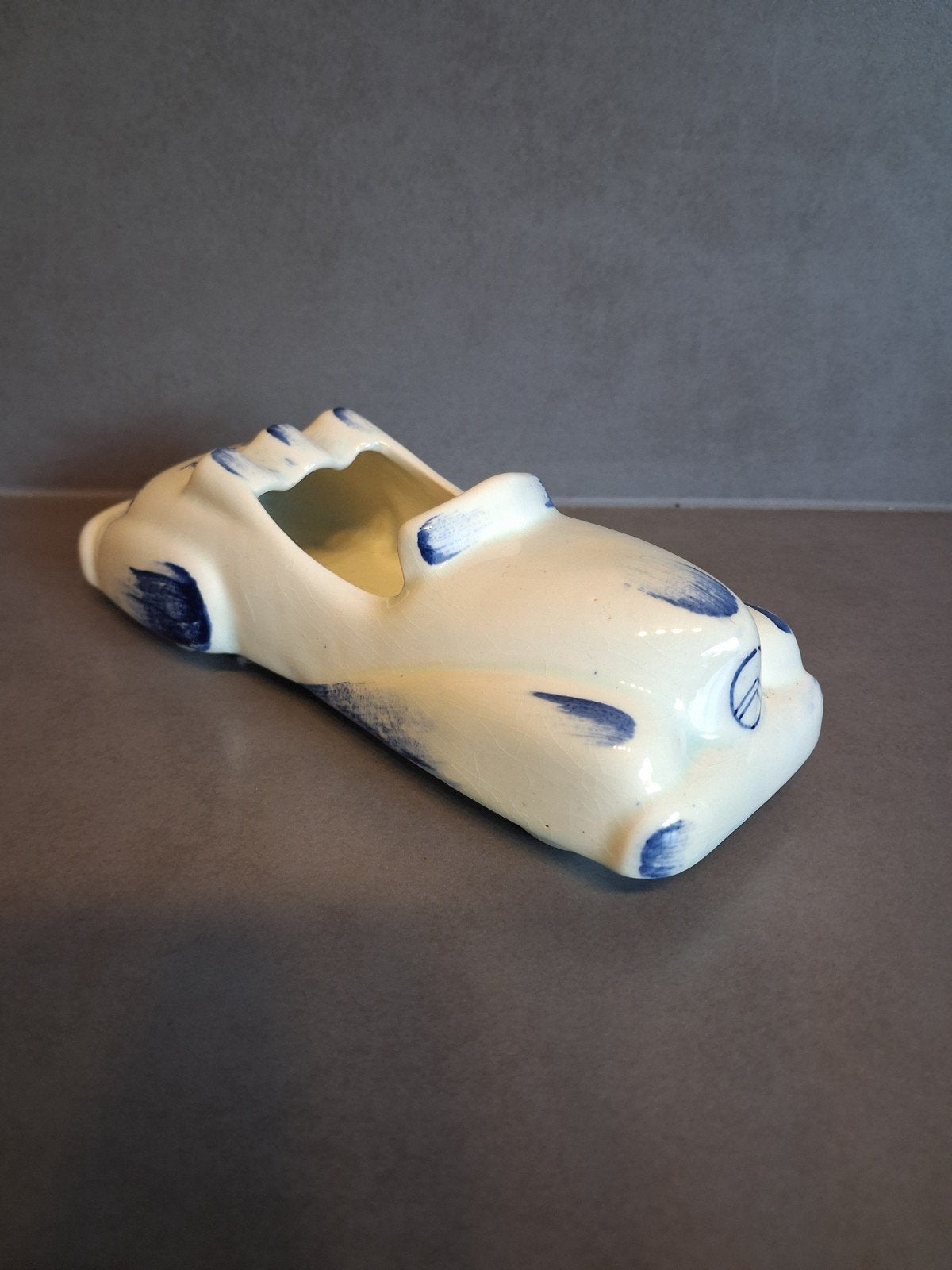 Vintage Citroën Asbak Keramiek Gouda Zenith Hengelo, Ophalen of Verzenden, Gebruikt