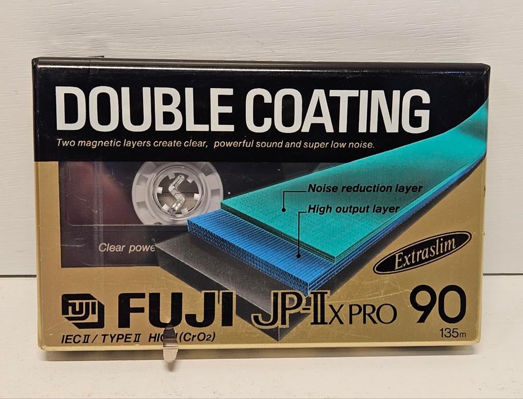 Fuji JP II x pro 90 cassettebandje, Overige genres, 1 bandje, Ophalen of Verzenden, Nieuw in verpakking