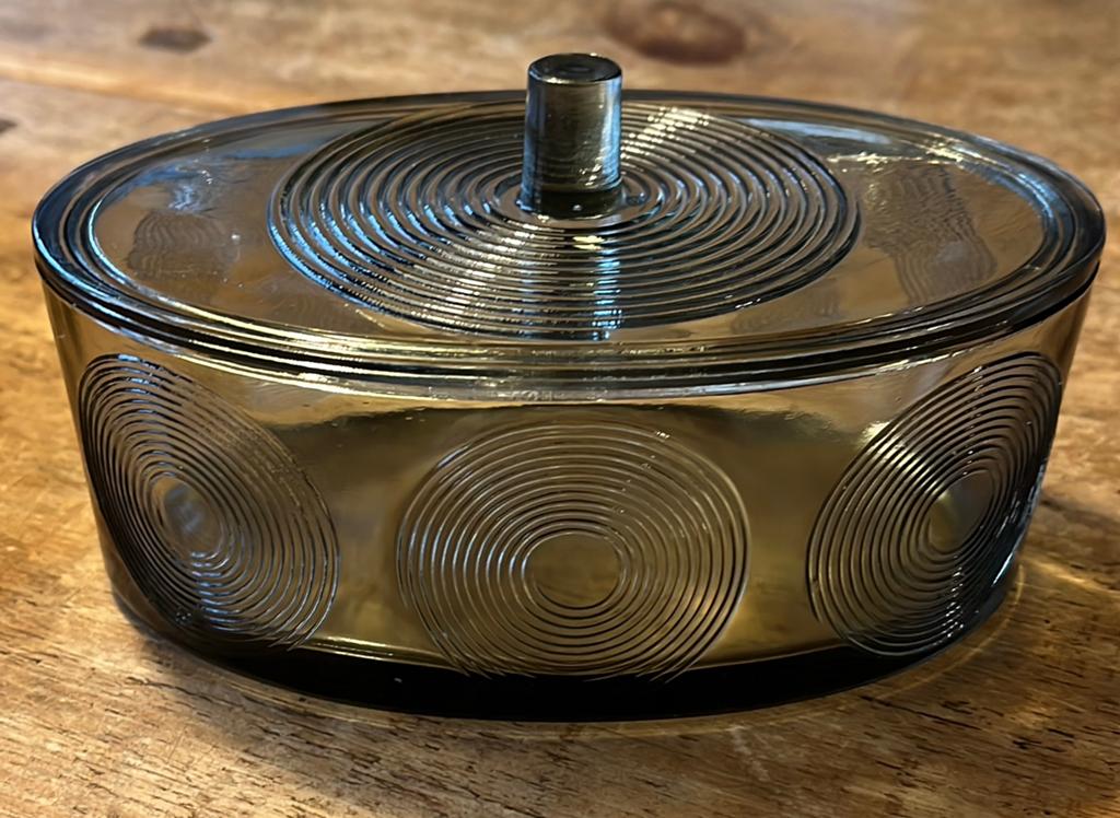 Holmegaard Per Lütken botervloot, Overige typen, Ophalen of Verzenden, Overige stijlen, Glas