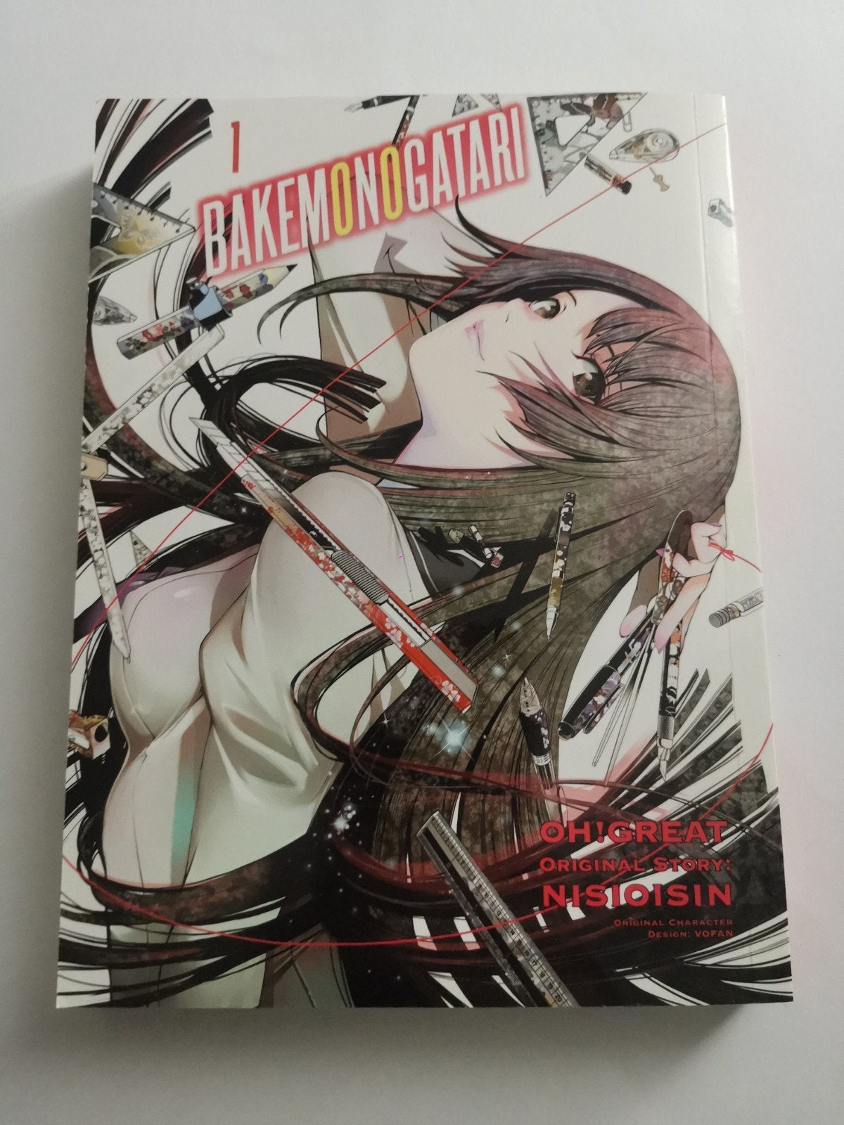 Bakemonogatari volume 1 manga Engels, Eén comic, Ophalen of Verzenden, Zo goed als nieuw, Japan (Manga)