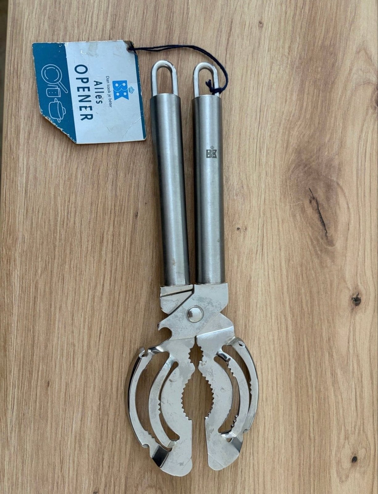 BK Alles Opener - Nieuw in verpakking, Overige typen, Ophalen of Verzenden, Metaal, Overige merken