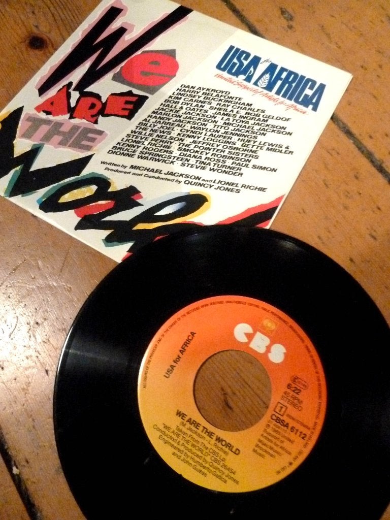Bob Dylan - USA for Africa - We Are The World - Holl, Ophalen of Verzenden, Gebruikt, Pop